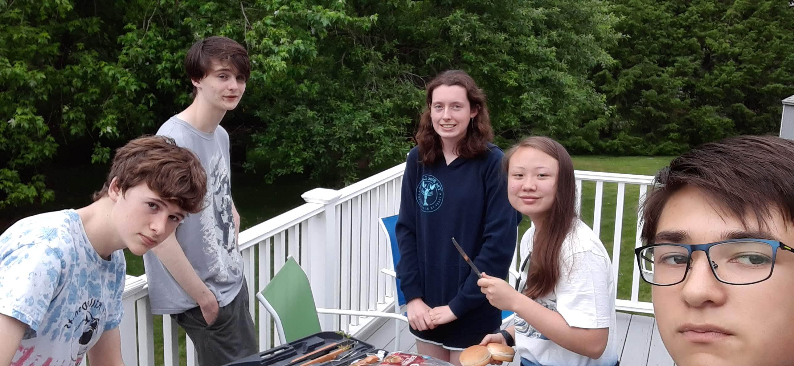 My friends in rhode island.