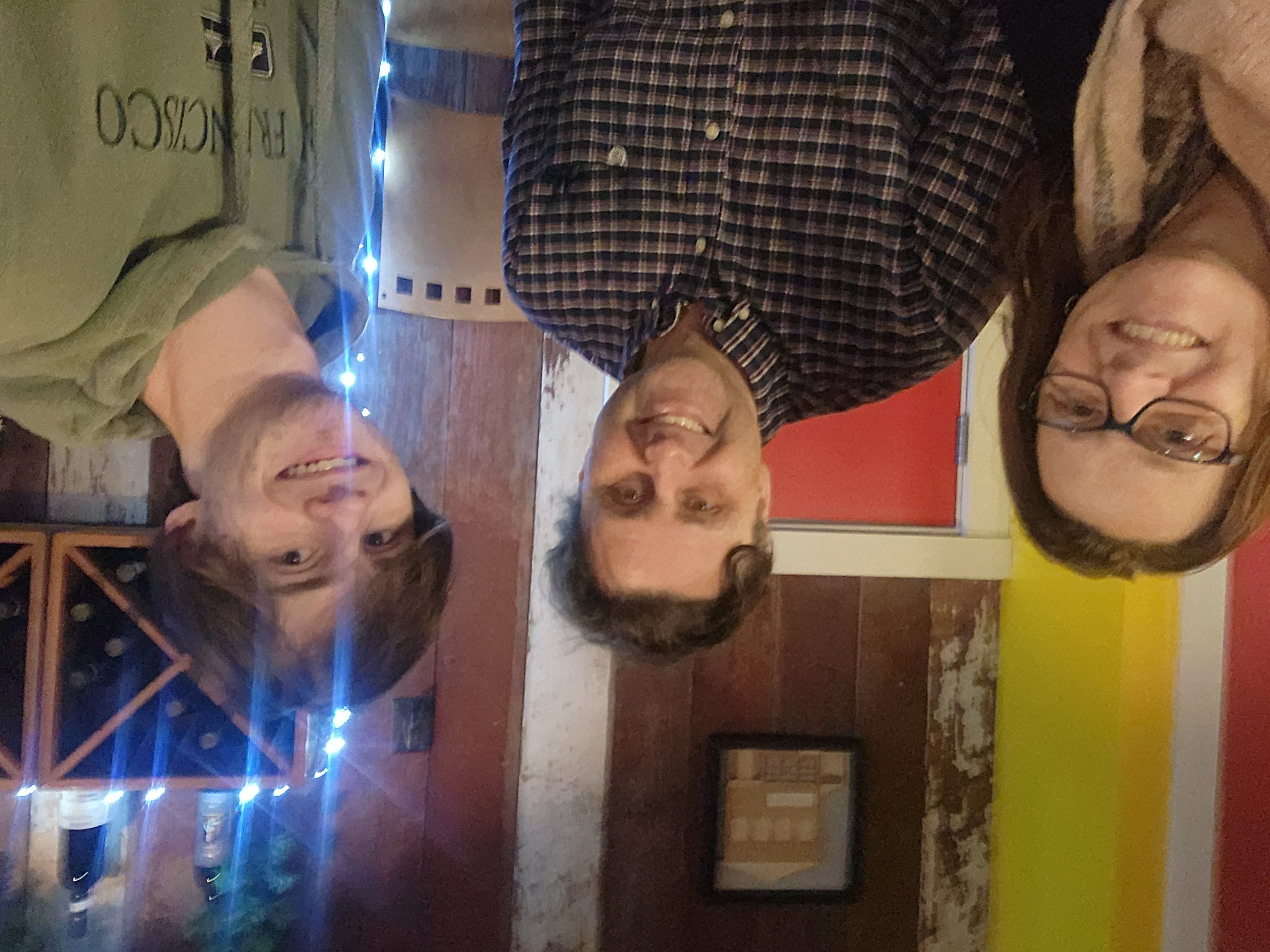 Me and my parents at our favorite italian place.